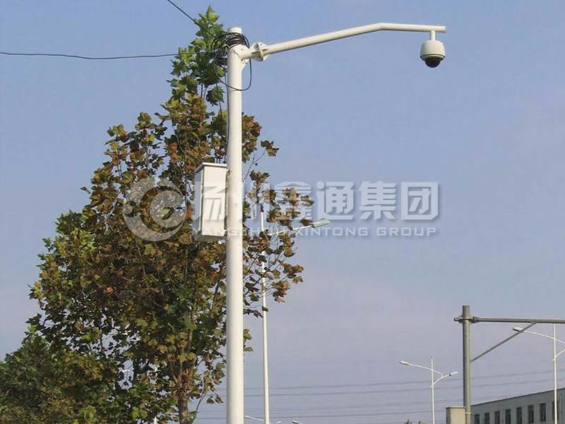 DJG-013，電子警察桿，單臂球機桿